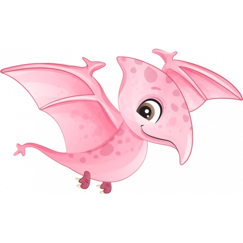 Dinosaurio-Bebe-Clipart-Robnei-Rosa